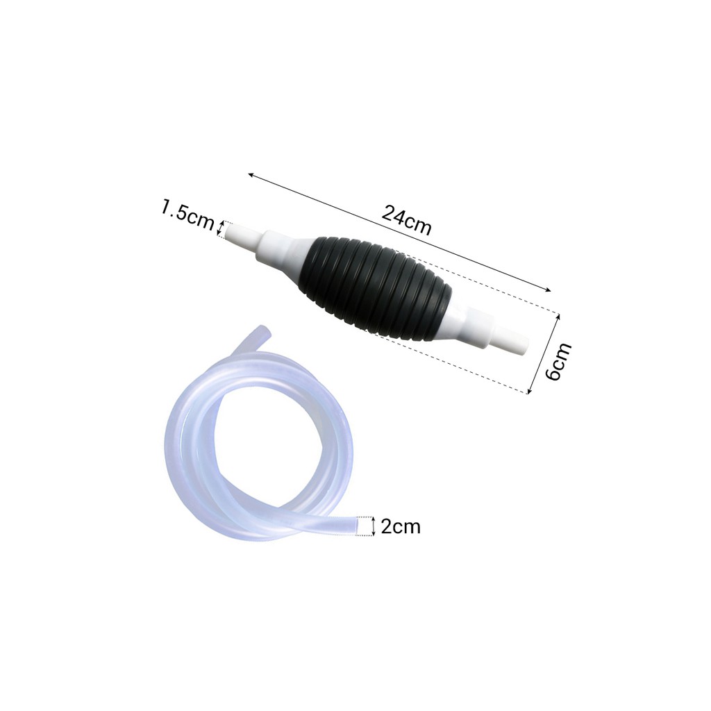 [Sẵn hàng] Dụng cụ bơm hút chất lỏng thủ công (TẶNG 2 đai siết + 1m dây ống dẫn)