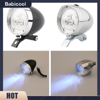 Đèn LED 3 bóng kiểu dáng cổ điển gắn xe đạp tiện dụng