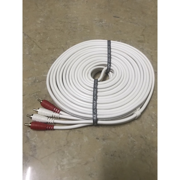 Dây audio 4 đầu hoa sen 10m chính hãng JSJ.