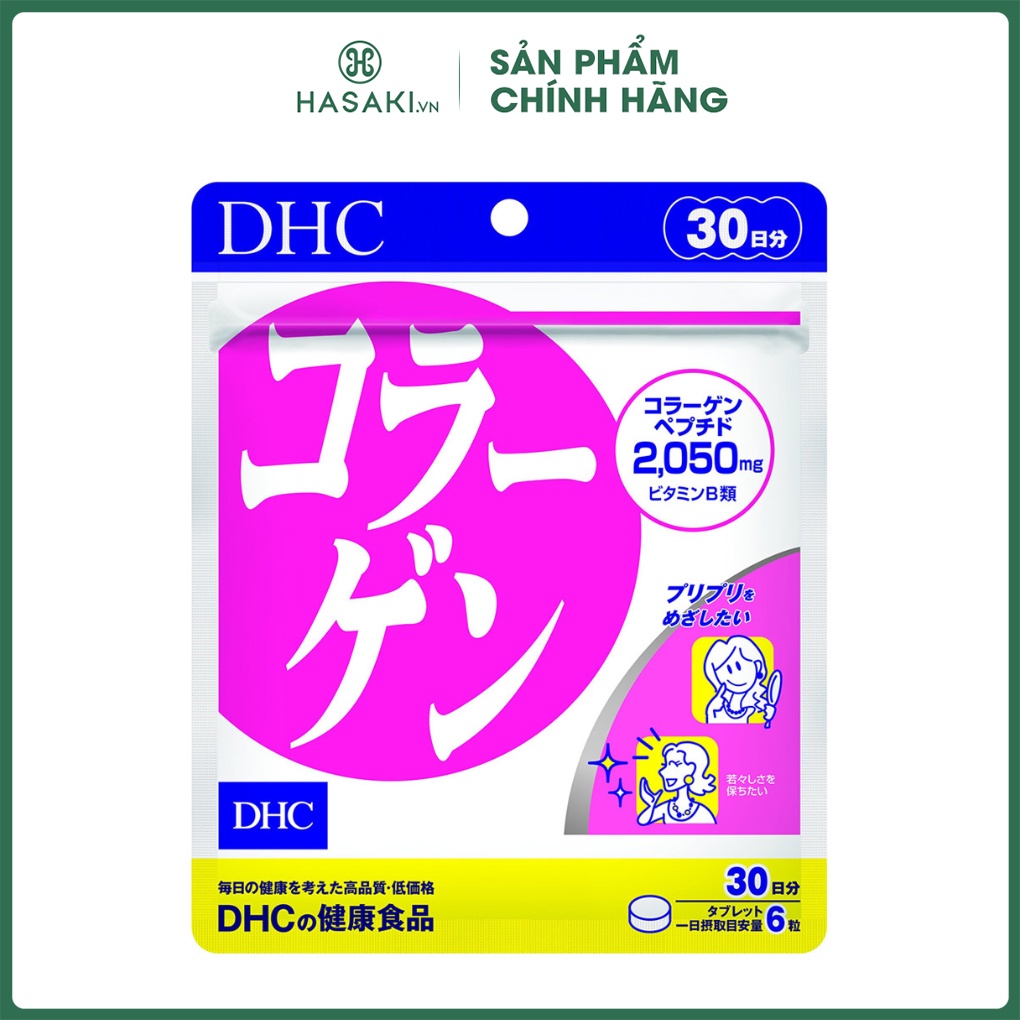 Viên Uống DHC Collagen Làm Đẹp Da Hasaki Sản phẩm chính hãng