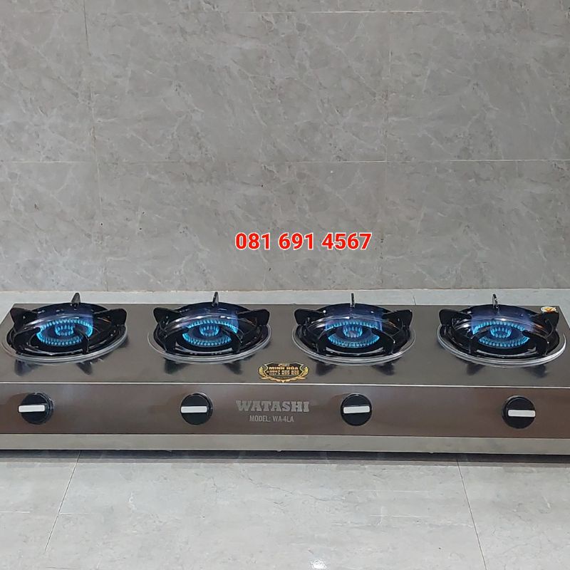 Bếp mỳ cay bánh xèo hải sản 4 lò dài siêu bền