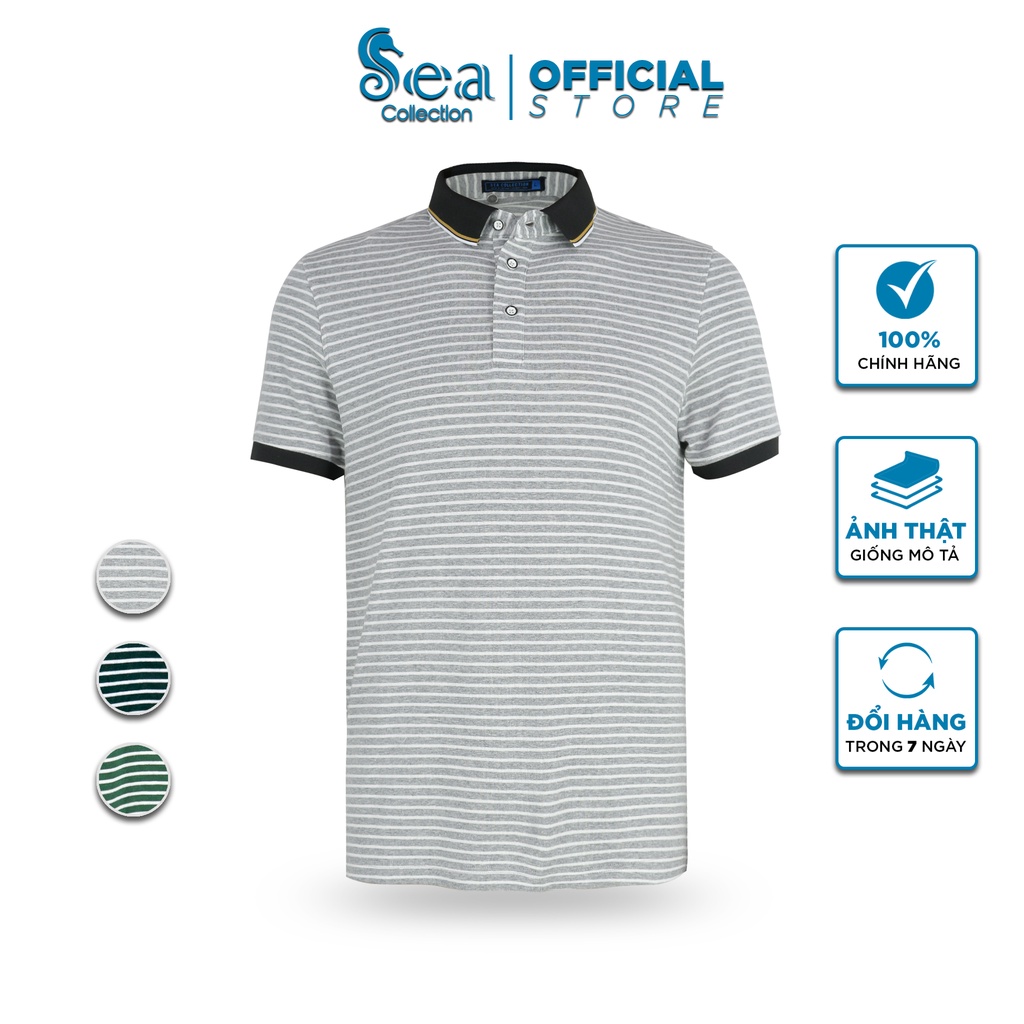 Áo Thun Polo Nam Sea Collection Sọc Ngang 12128