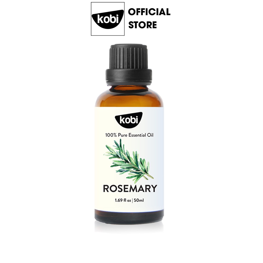 Tinh dầu Hương Thảo Kobi Rosemary essential oil giúp thơm phòng, giảm stress hiệu quả - 50ml