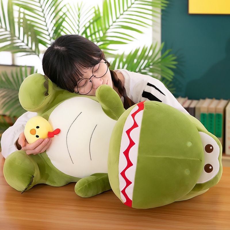 Thú Nhồi Bông Hình Gà / Khủng Long Dễ Thương Cho Bé