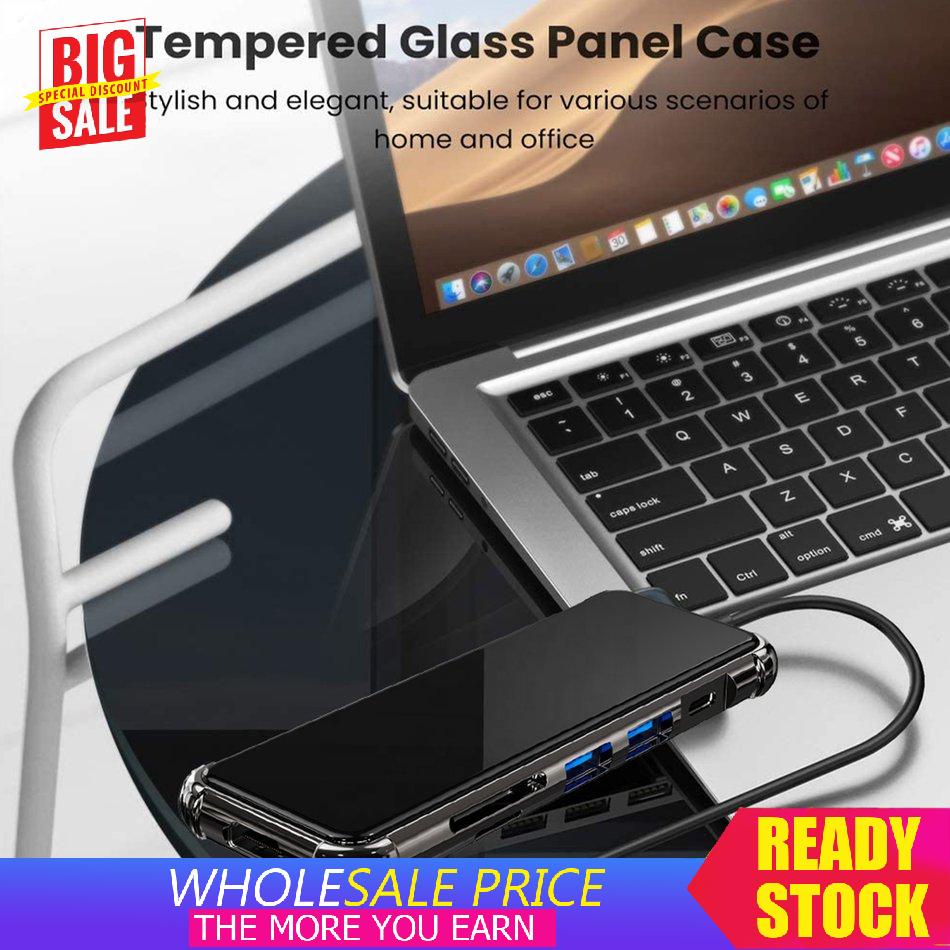 Bộ Chuyển Đổi Usb C Sang Hdmi-Compatible + Tf + An Ninh Digital + 3 Usb 4k 30hz 6 Trong 1 | BigBuy360 - bigbuy360.vn