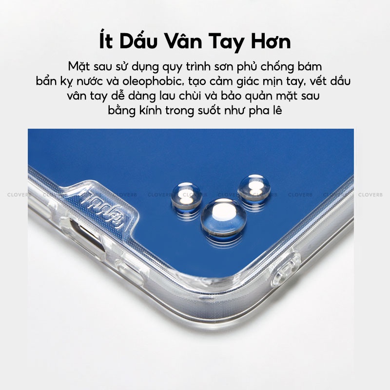 Ốp Lưng Trong Suốt Hoda Crystal Pro Viền Tpu Mền Chống Sốc Lưng Kính Cường Lực Chống Trầy Không Ố Vàng Cho 13 Pro Max