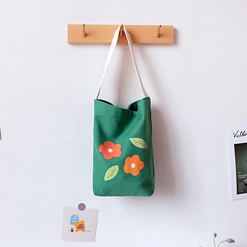 Mới Túi Vải Canvas Đựng Điện Thoại Tiện Dụng Cho Nữ