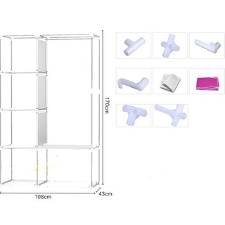 Tủ Vải Cao Cấp 3D _ 2 BUỒNG