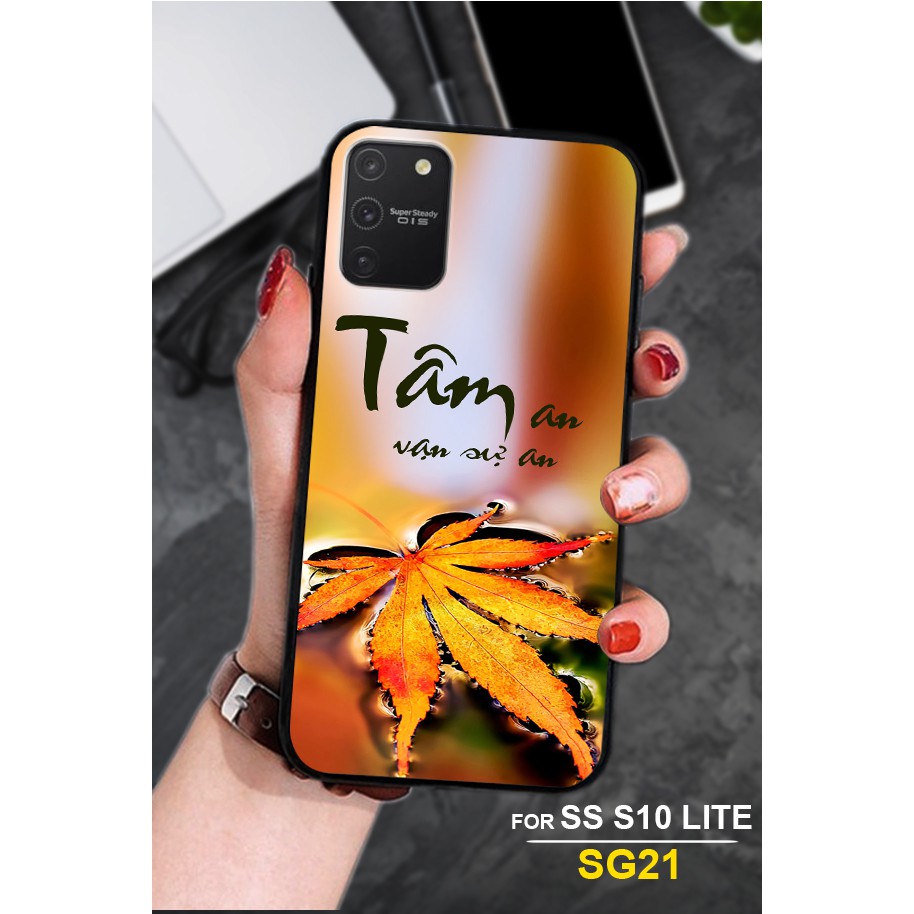 Ốp kính cường lực Galaxy Samsung S10 LITE Ốp điện thoại cao cấp Son Store