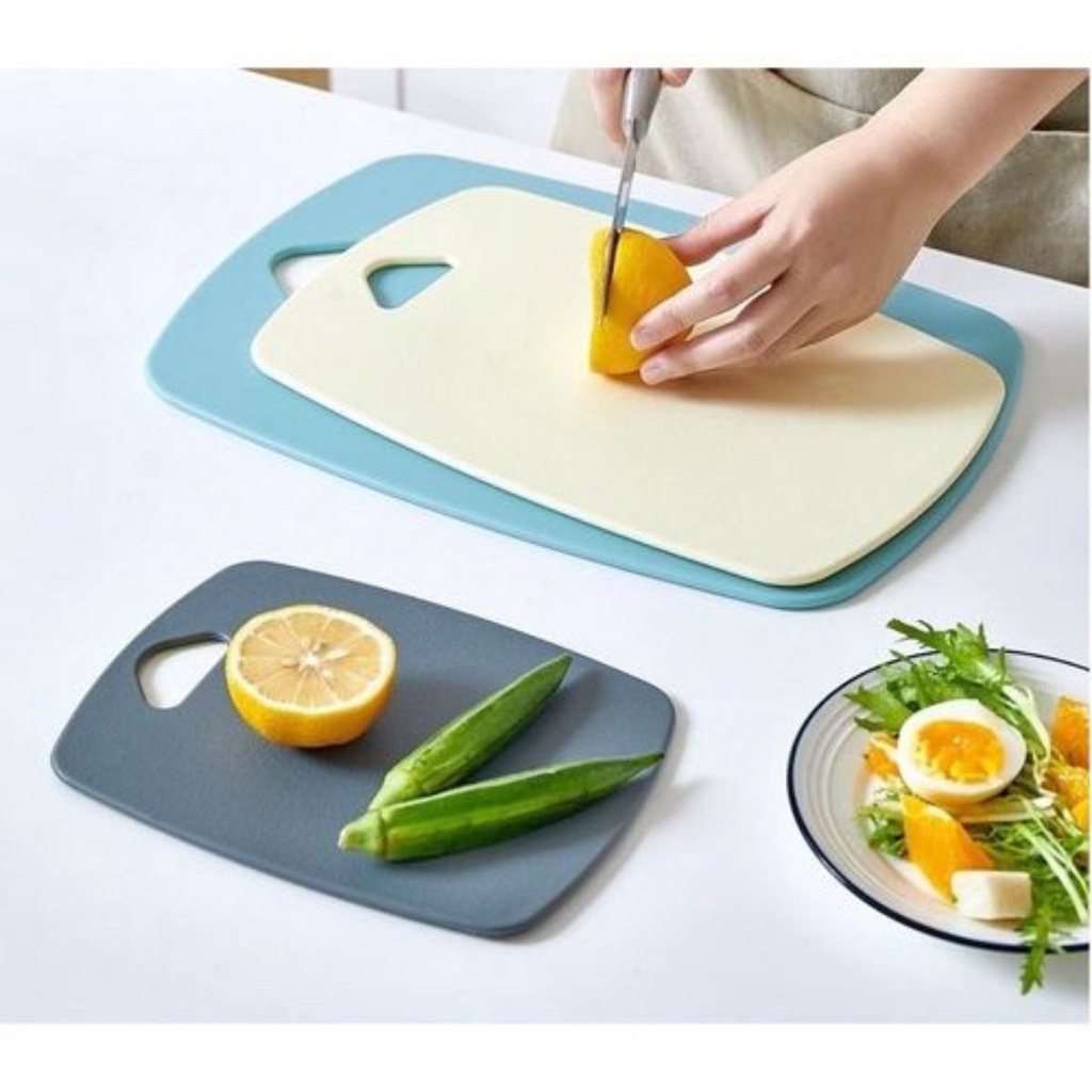 Thớt Nhựa kháng khuẩn - combo 3 thớt nhựa PP cao cấp chống nấm mốc decor nhà bếp tinh tế sang trọng hơn thớt gỗ nghiến