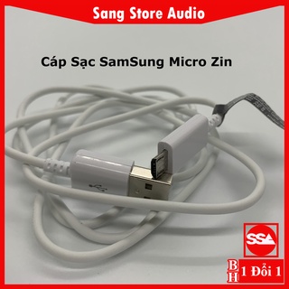 Cáp sạc samsung zin usb micro dài 1m - bảo hành 12 tháng