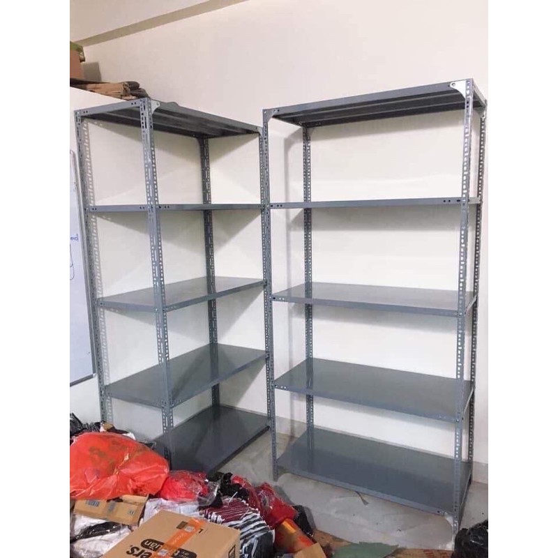 Kệ Sắt Dài 80cm Rộng 30cm Cao 200cm x 5 tầng