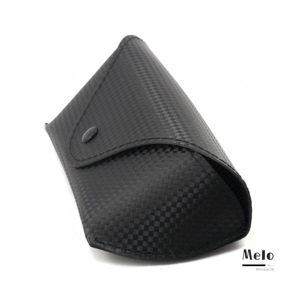 Hộp Đựng Mắt Kính Chất Liệu Da PU Mềm Có Nút Cài Thời Trang Cho Nam Và Nữ