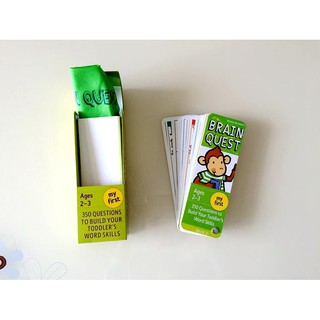 Bộ nhập - Thẻ Brain quest 2-13t