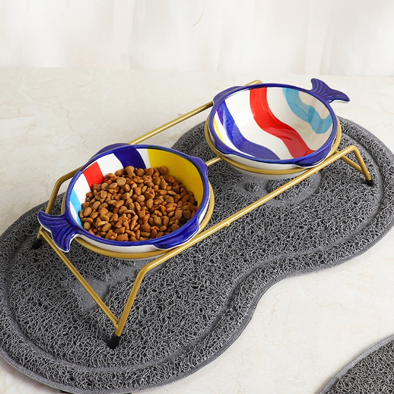 Lucky Giá Đỡ Thức Ăn Cho Thú Cưng Bằng Kim Loại Tiện Dụng