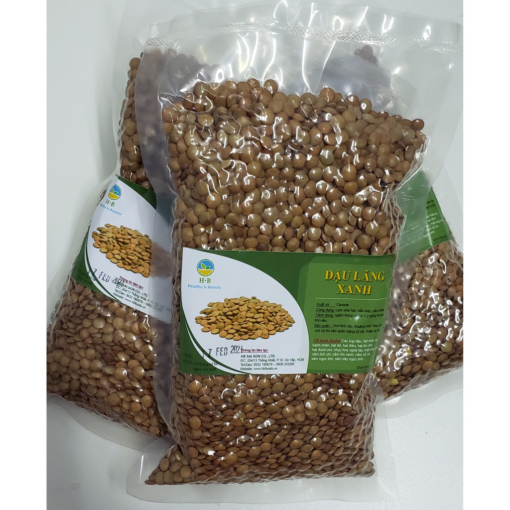 Đậu Lăng Xanh -Canada. 500g