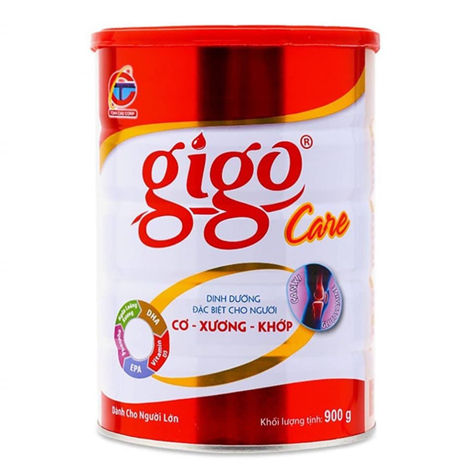 Sữa Bột Gigo Care Hộp 900g (Dinh dưỡng đặc biệt cho người CƠ - XƯƠNG - KHỚP)