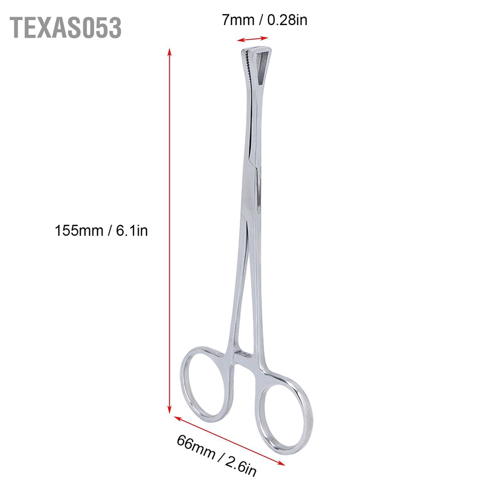 [Hàng Sẵn] Bộ Dụng Cụ Xỏ Khuyên Cơ Thể Kìm định vị 14G ‑ 18G Kim cho Lưỡi môi Lông mày Tai Rốn【Texas053】