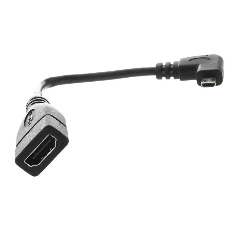Dây cáp chuyển đổi 90 độ micro- HDMI dài 17cm