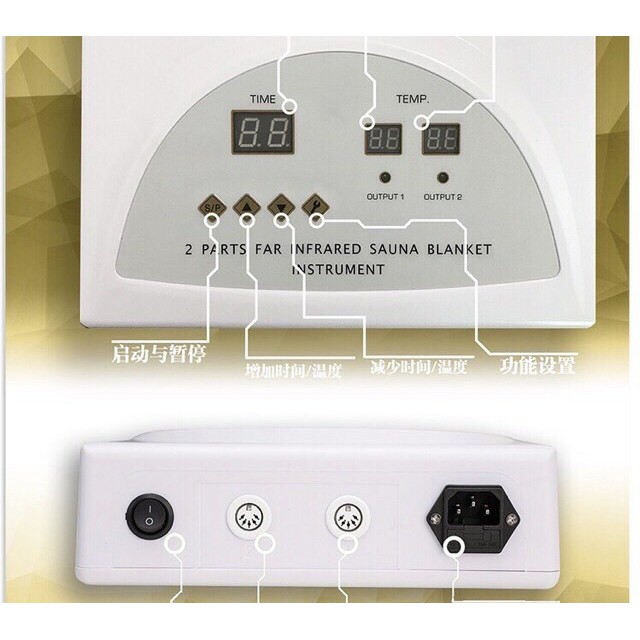 Chăn điện tắm trắng