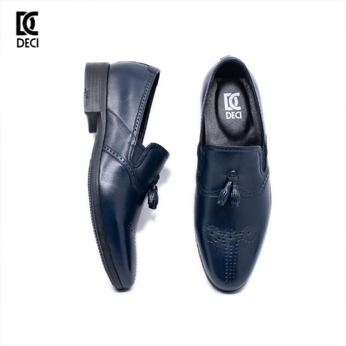 Giày tây nam loafer nhập khẩu DECI NAVY 01 phong cách công sở