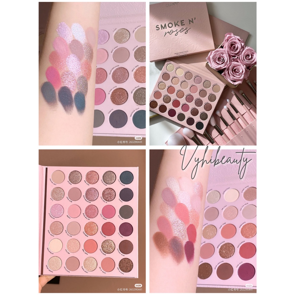 Bảng mắt Colourpop Smoke 'N Roses 30 ô