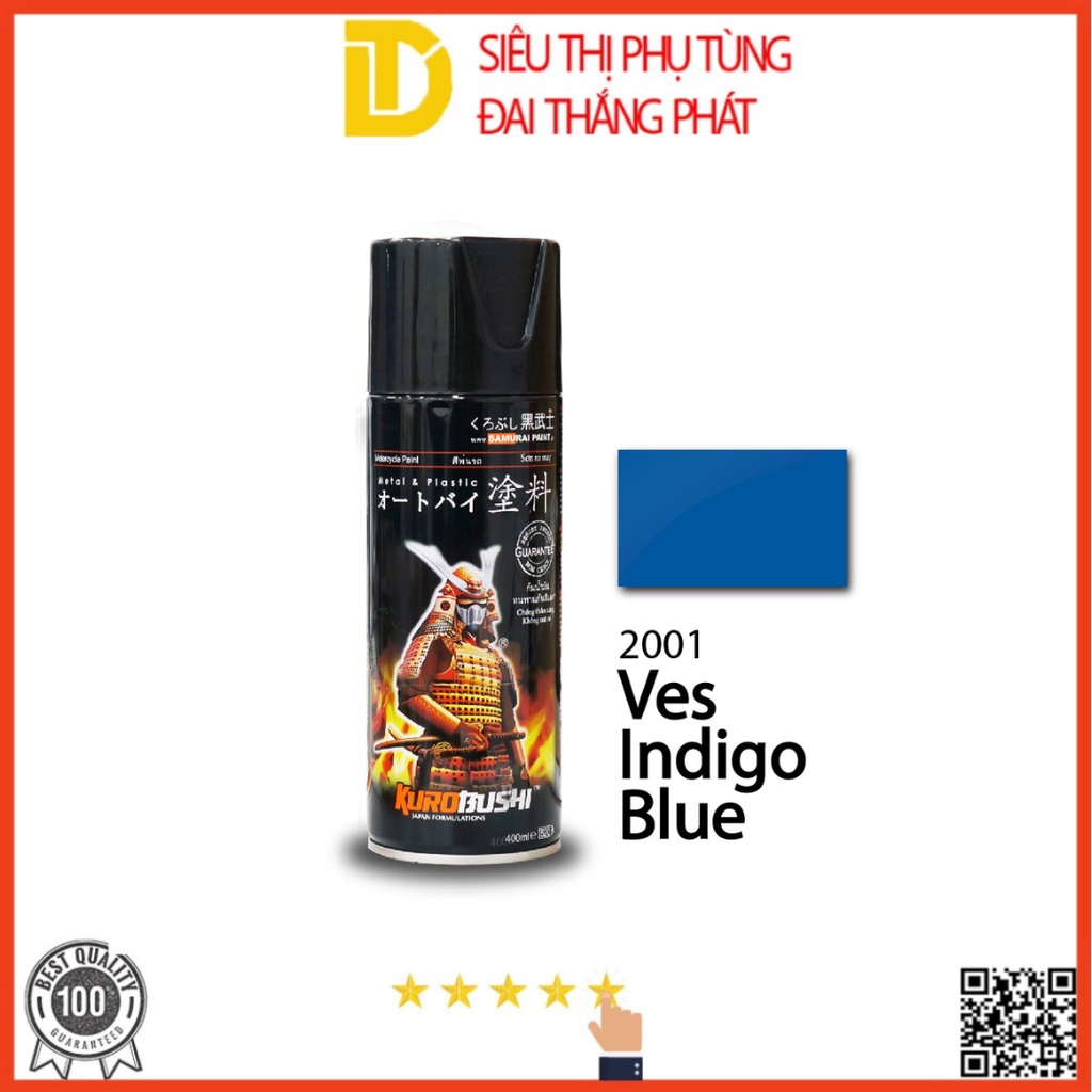 Sơn Samurai sơn xịt xe máy MÀU CHÀM 2001