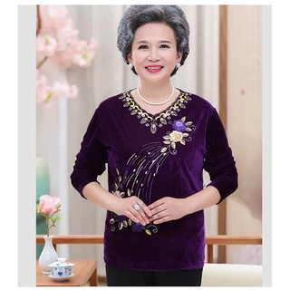 ( Đợi order) ÁO NHUNG TRUNG NIÊN