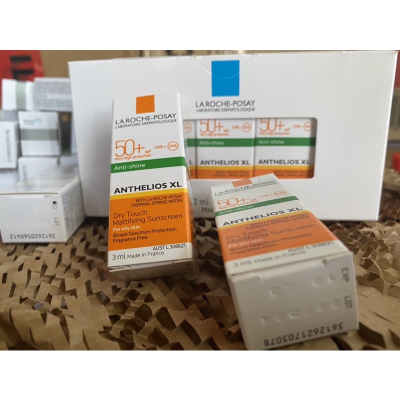 Kem chống nắng và kem dưỡng La Roche posay mini và sample