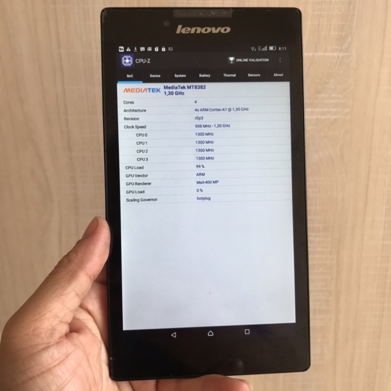 Máy tính bảng Lenovo A7-30TC 7 inch ram 1Gb+16Gb 1 sim