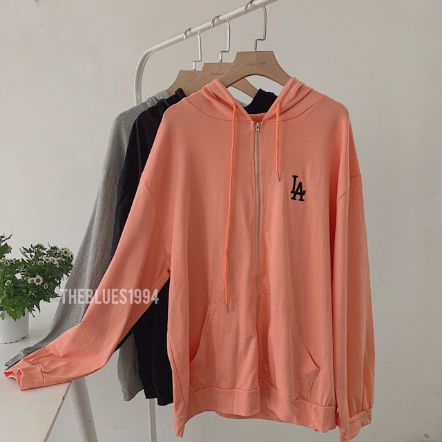 Áo Khoác Nỉ Mỏng Logo La Bên Ngực | BigBuy360 - bigbuy360.vn