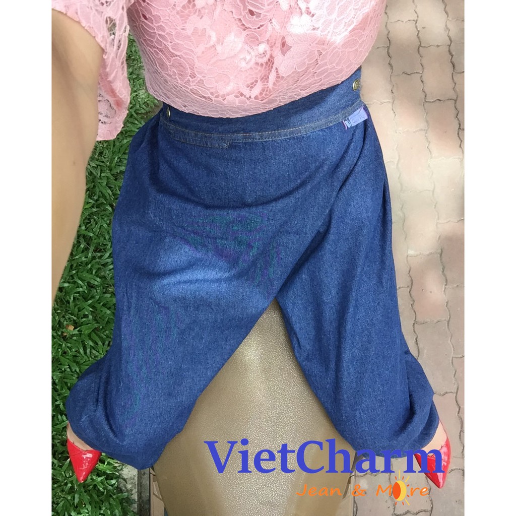 Quần Chống Nắng Jean thông minh tiện lợi vải dày (Dạng quần và váy)