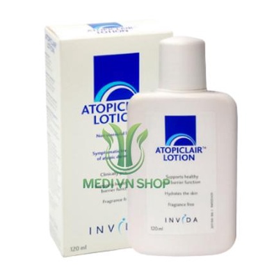 Lotion hỗ trợ viêm da Atopiclair 120ml- Dưỡng ẩm da cơ địa