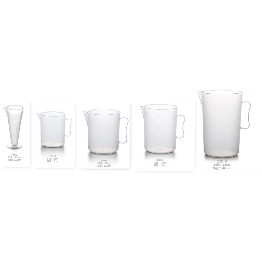 Ca đong nhựa 250ml