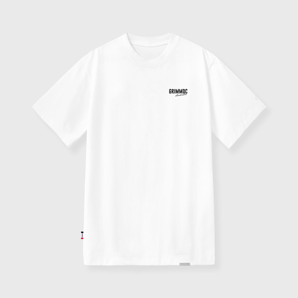 Grimm DC Áo Classiche II tee // White