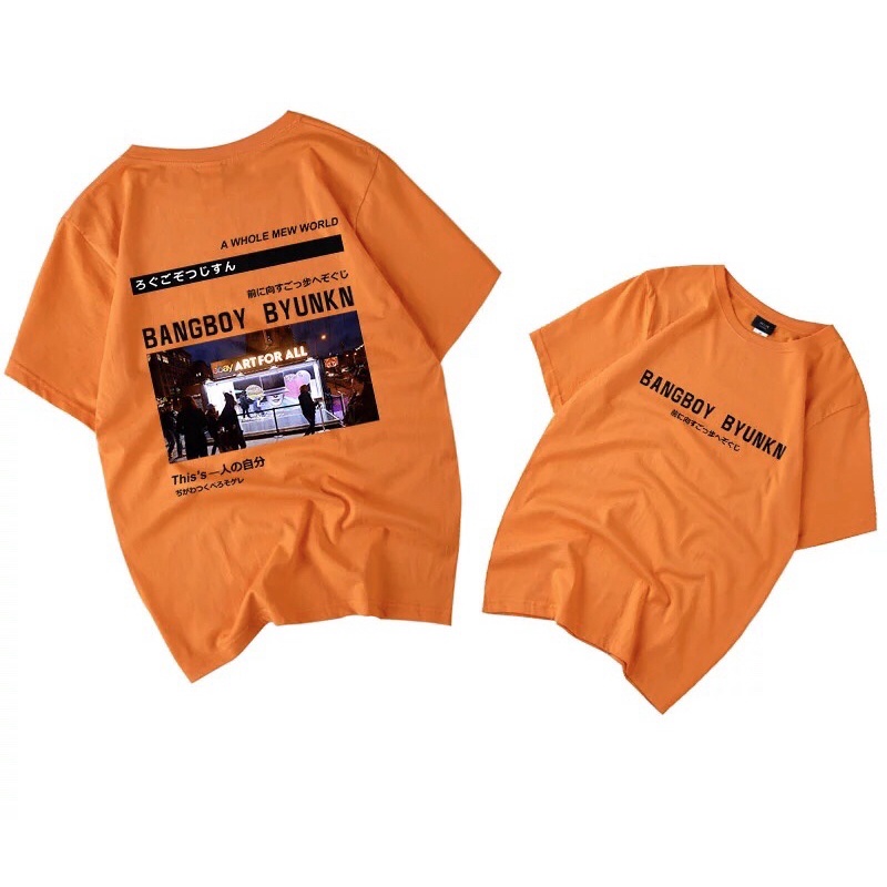 Áo thun Nelly màu Cam size L XL