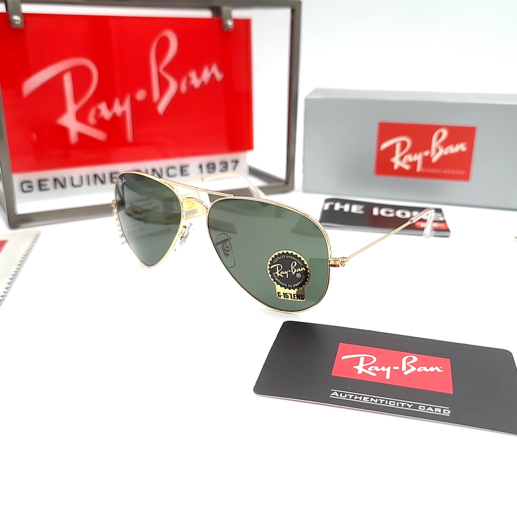 Kính mát RayBan Aviator RB3025-L0205 hàng hiệu Italy