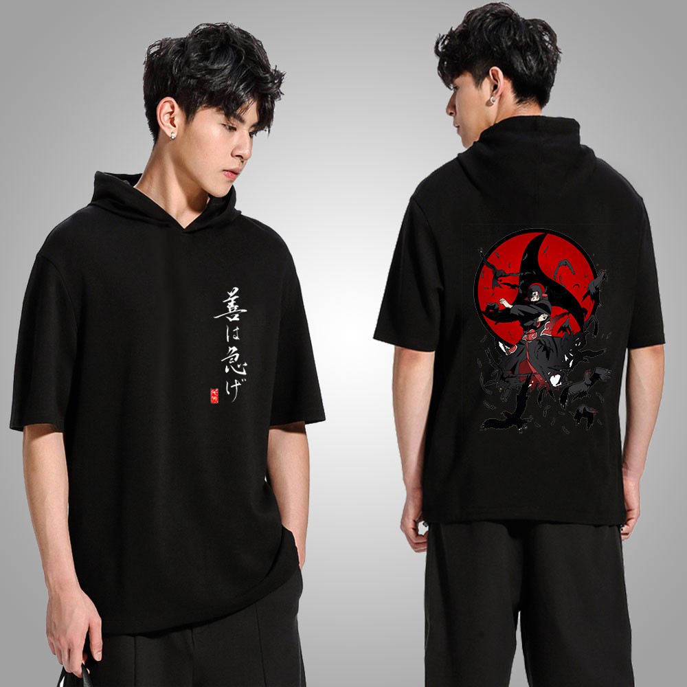 (SALE) BST Áo Thun Hoodie tay lỡ Attack On Titan - Anime cực chất | BigBuy360 - bigbuy360.vn