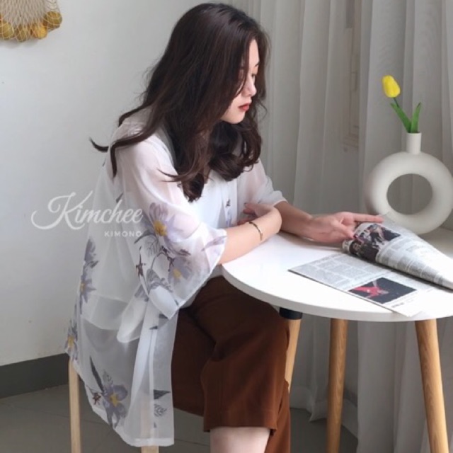 Áo kimono hoa to 2019