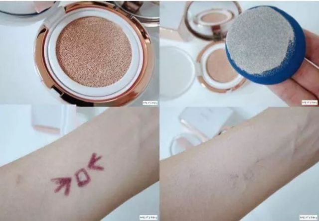 Phấn Nước LIME Real Cover Pink Cushion, V Collagen Ample Cushion SPF 50+/ PA +++ | BigBuy360 - bigbuy360.vn