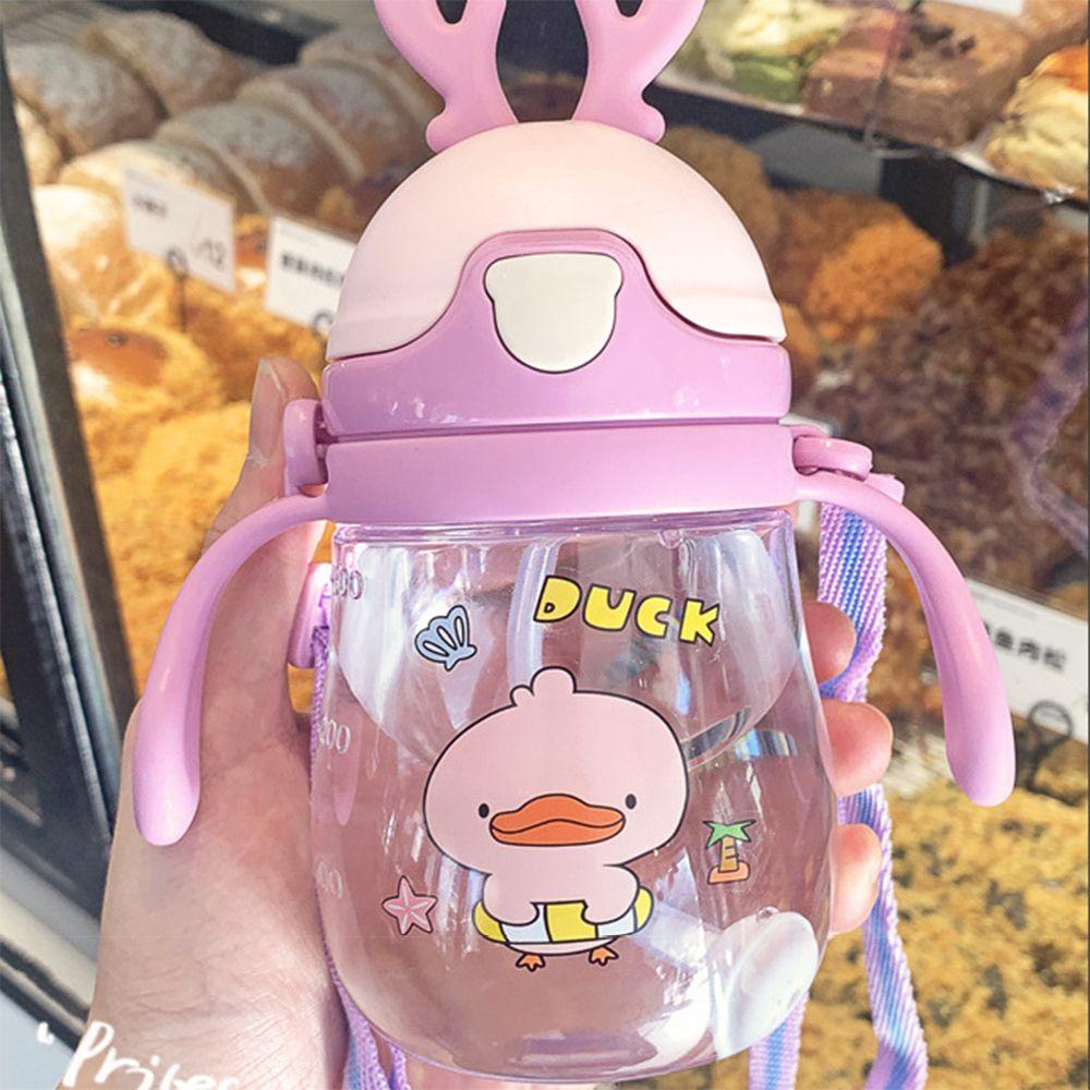 KUNHEV Bình Nước Thể Thao Chống Tràn Tiện Dụng Cho Bé