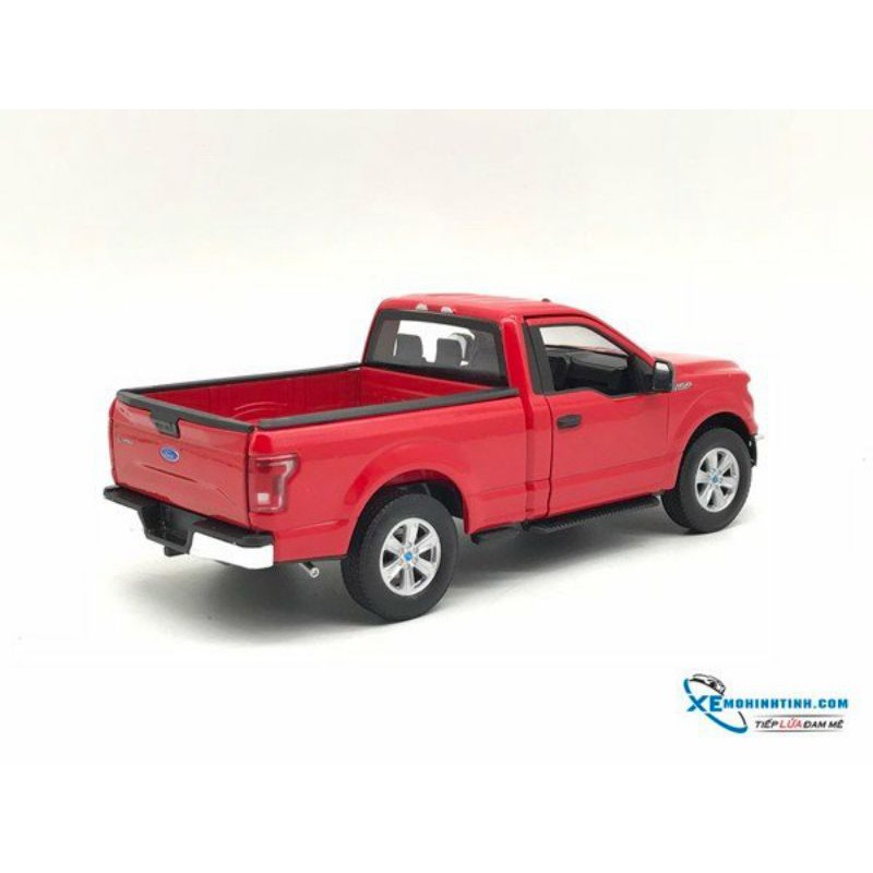 Xe Mô Hình Ford F-150 2015 1:24 Welly ( Đỏ )