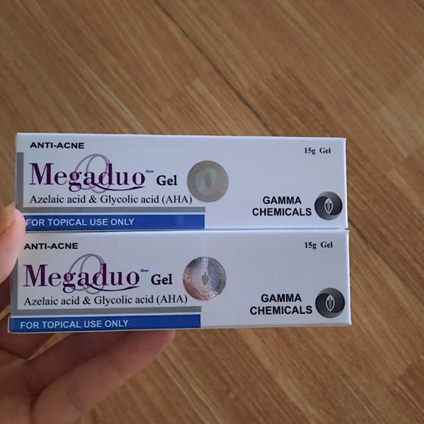 Megaduo Gel 15g AHA và Plus Retinal 1.0 - Giảm Mụn Thâm, Trứng Cá, Dưỡng Da - Intima Official