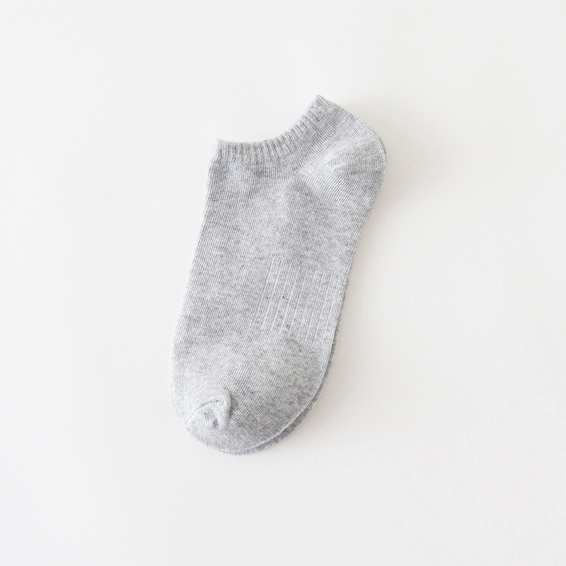 Vớ cotton ngắn mềm mại thoáng khí màu kẹo ngọt ngào cho nữ