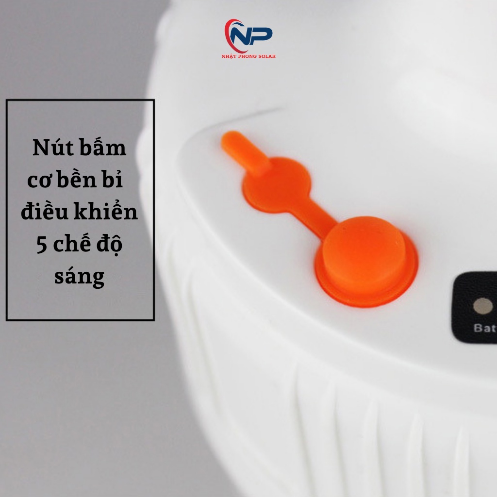 Đèn năng lượng mặt trời, đèn BULD SL-24 tích điện ,SHOPNHATPHONG, công suất 100W,cảm biến ánh sáng, có điều khiể IP65
