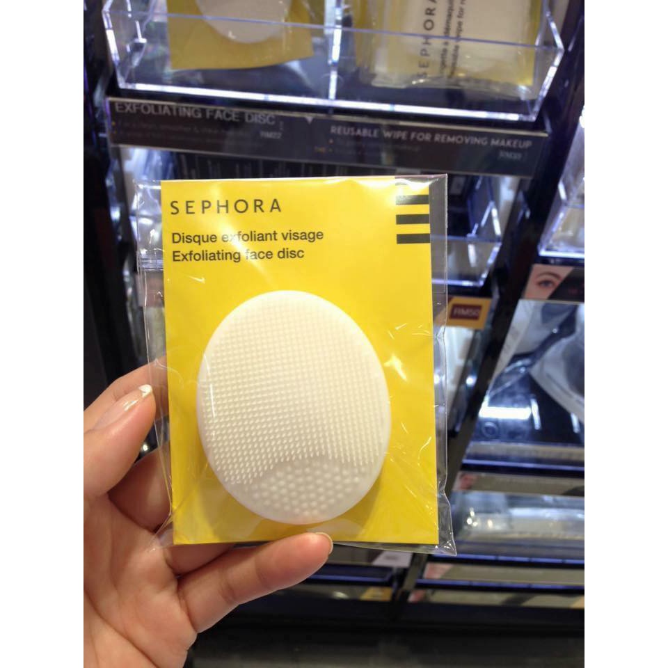 Miếng rửa mặt sephora pad Pháp - Hàng chính hãng 100%