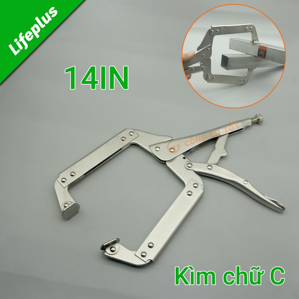 Kìm bấm chữ C - Kẹp nhanh nhiều kích thước