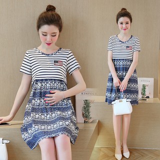ĐẦM BẦU TIỆN DỤNG KHI CHO CON BÚ,MẶC SAU SINH SIZE L