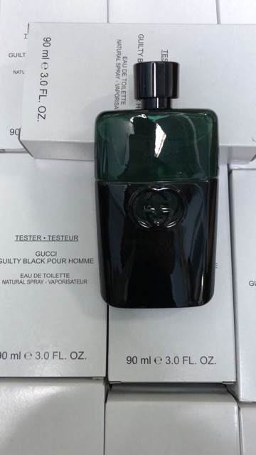 [FreeShip] Nước hoa gucci guilty pour homme black tetser 90ml