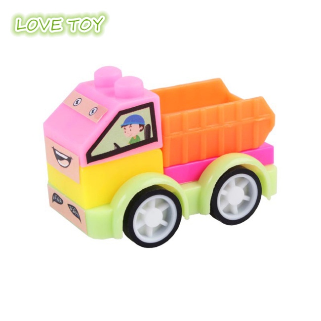 Xe Kéo Đồ Chơi Mini Nhiều Màu Sắc Dễ Thương Cho Bé